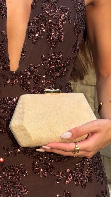 Clutch Antelina Beige